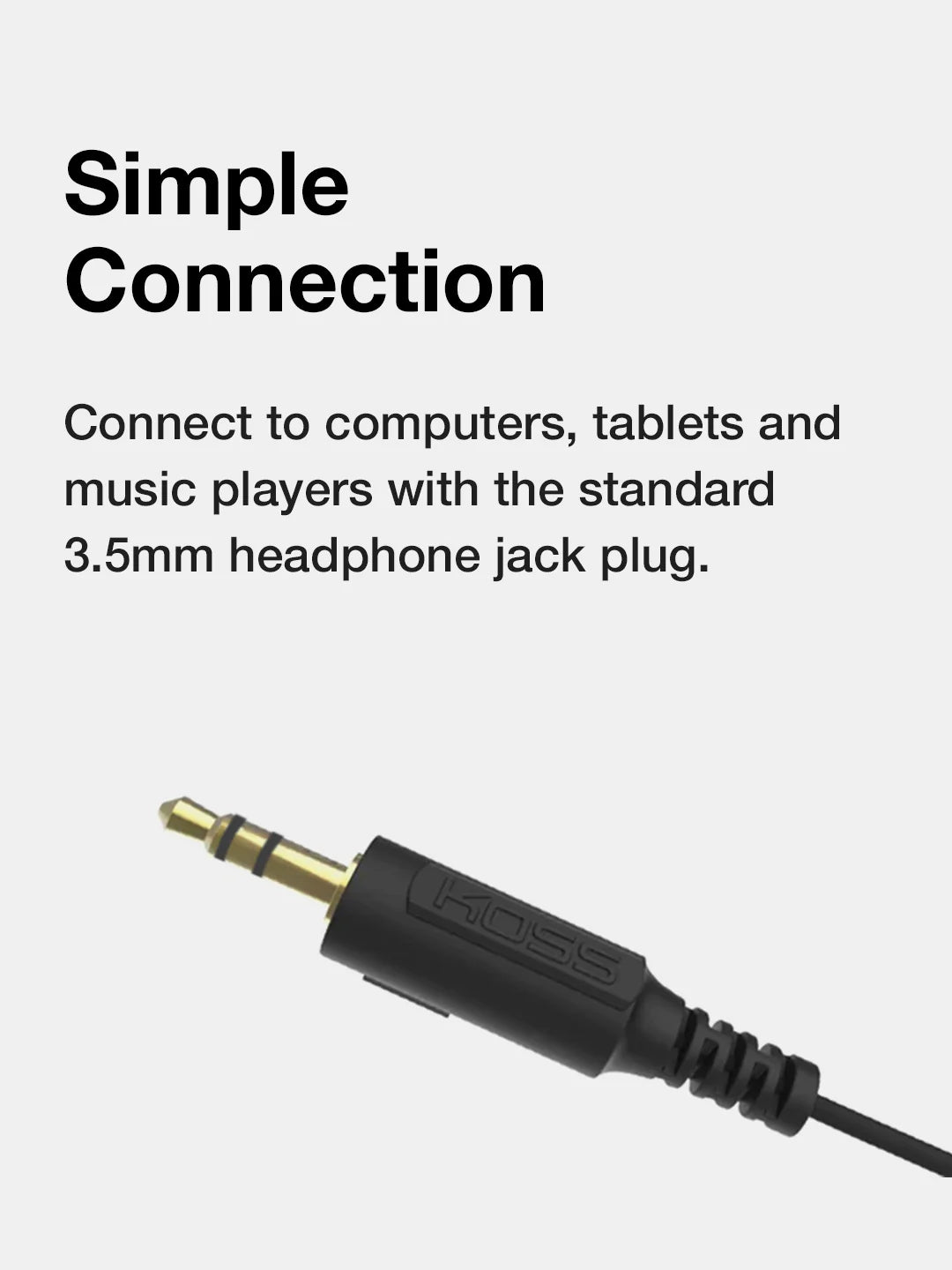 KOSS Porta Pro®On Ear Headphones with Line in Mic and Remote